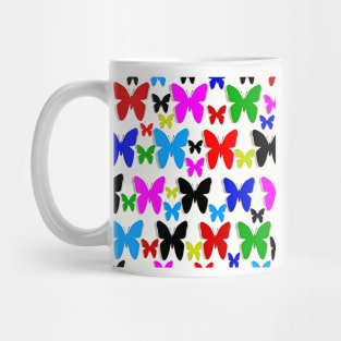 Butterfly Pretty Colors Pattern Mug